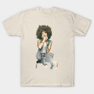 VINTAGE ERYKAH BADU SHOES T-Shirt